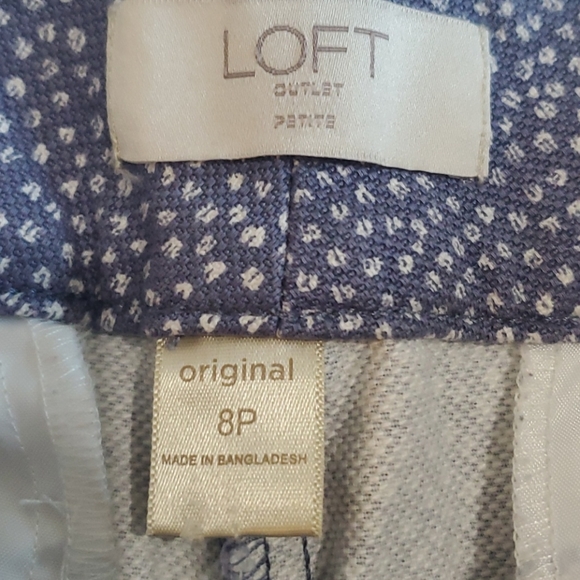 Loft original crop capri. Size 8P - Picture 4 of 6